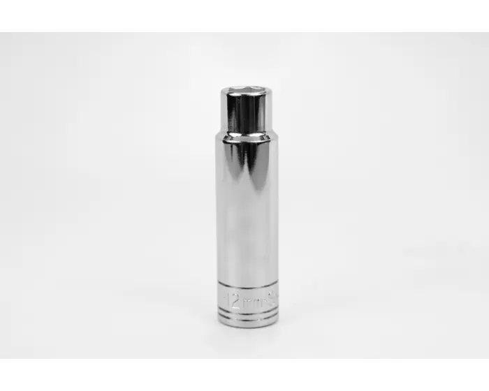 SK Tools - Socket Chrome 1/2dr Deep 6pt 12mm - 40012 SK Tools