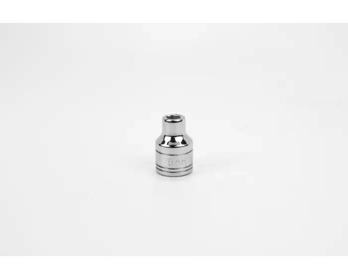 SK Tools - 6 mm 3/8" Drive 6 Point Metric Standard Chrome Socket - 306 SK Tools