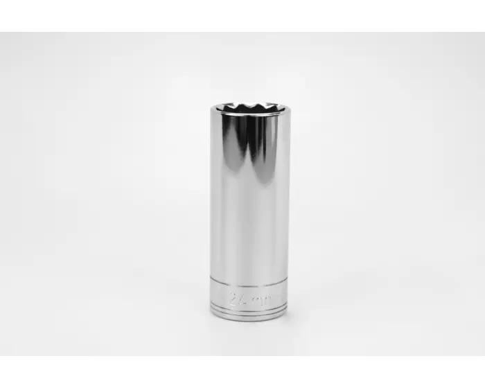 SK Tools - Socket Chrome 1/2dr Deep 12pt 24mm - 48024 SK Tools