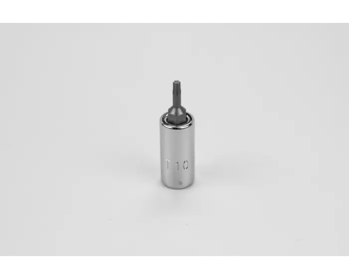 SK Tools - Socket Bit Chrome 1/4dr T10 Torx - 42910 SK Tools