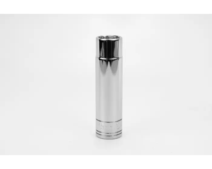SK Tools - Socket Chrome 1/2dr Deep 12pt 15mm - 48015 SK Tools