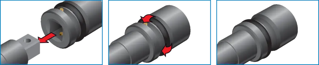 Gedore 1 in Long UD-Profile Impact Socket, 34mm - GD 2734729 Gedore