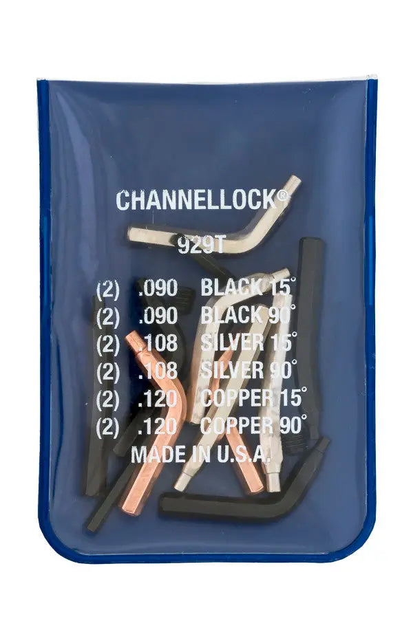 Channellock Set of 5 929 Universal Retaining Ring Tip Kit - CL 929T Channellock