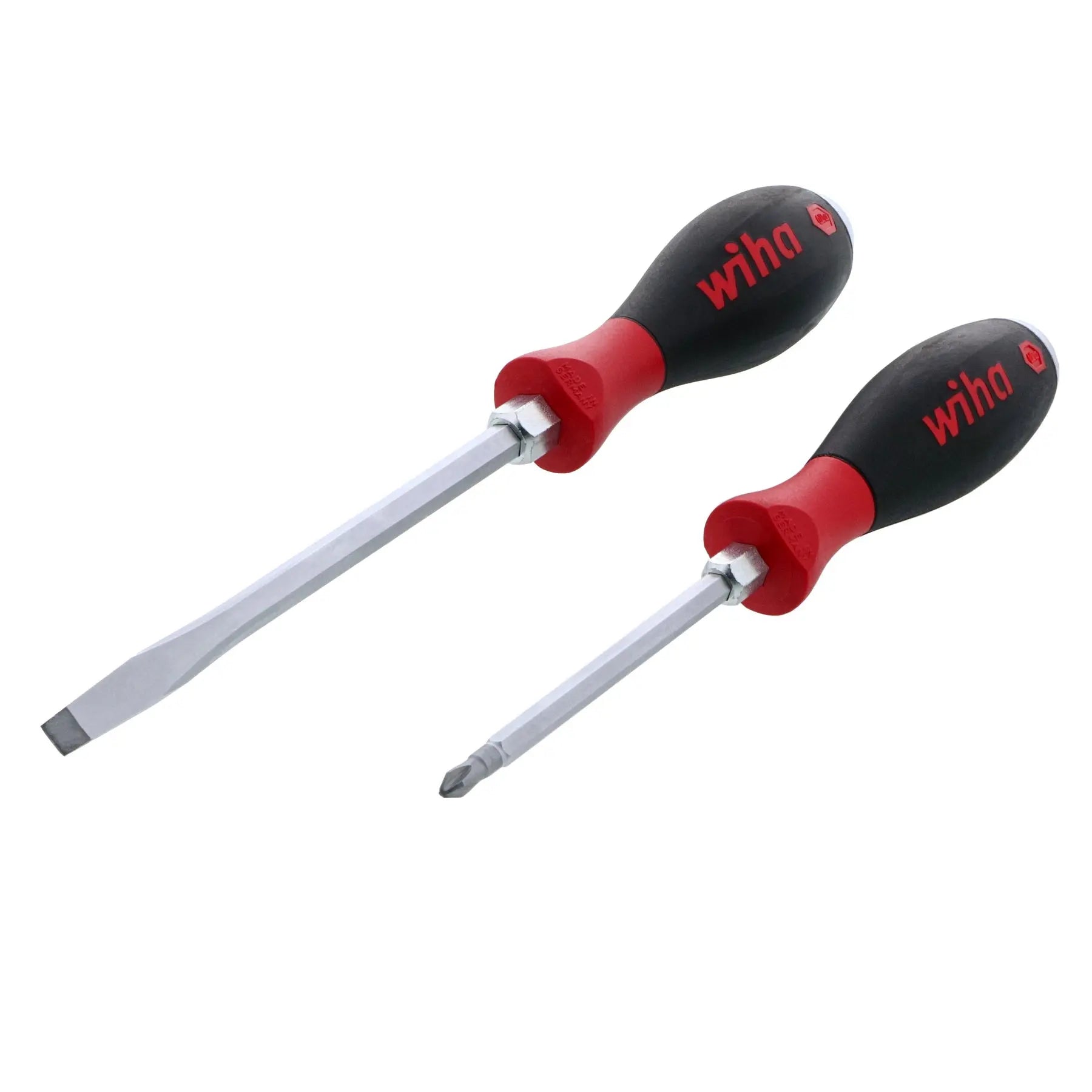 Wiha Set of 2 SoftFinish Extra Heavy Duty Slotted and Phillips Screwdriver - WI 53082 Wiha