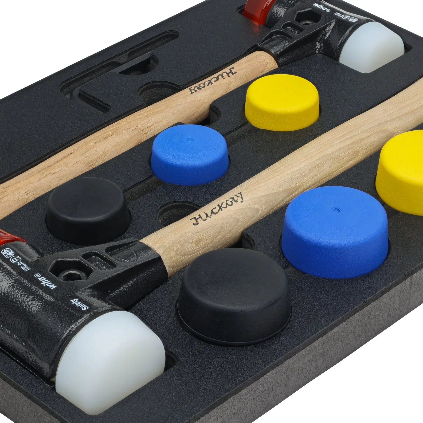 Wiha Set of 14 Split Head Mallet with Tray - WI 83270 Wiha