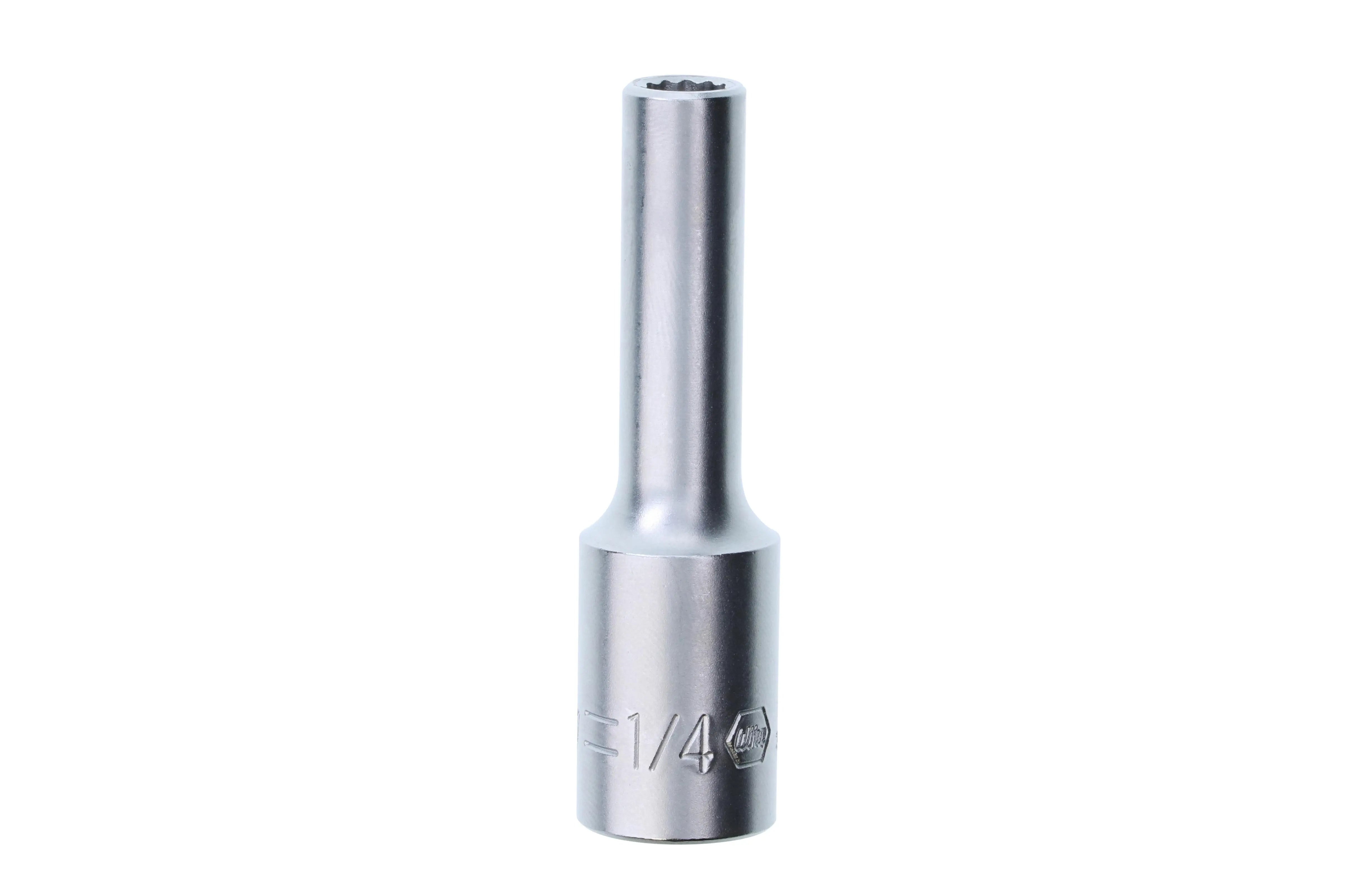 Wiha 33739, 3/8" Drive Deep Socket, 12 Point, 1/4" Wiha