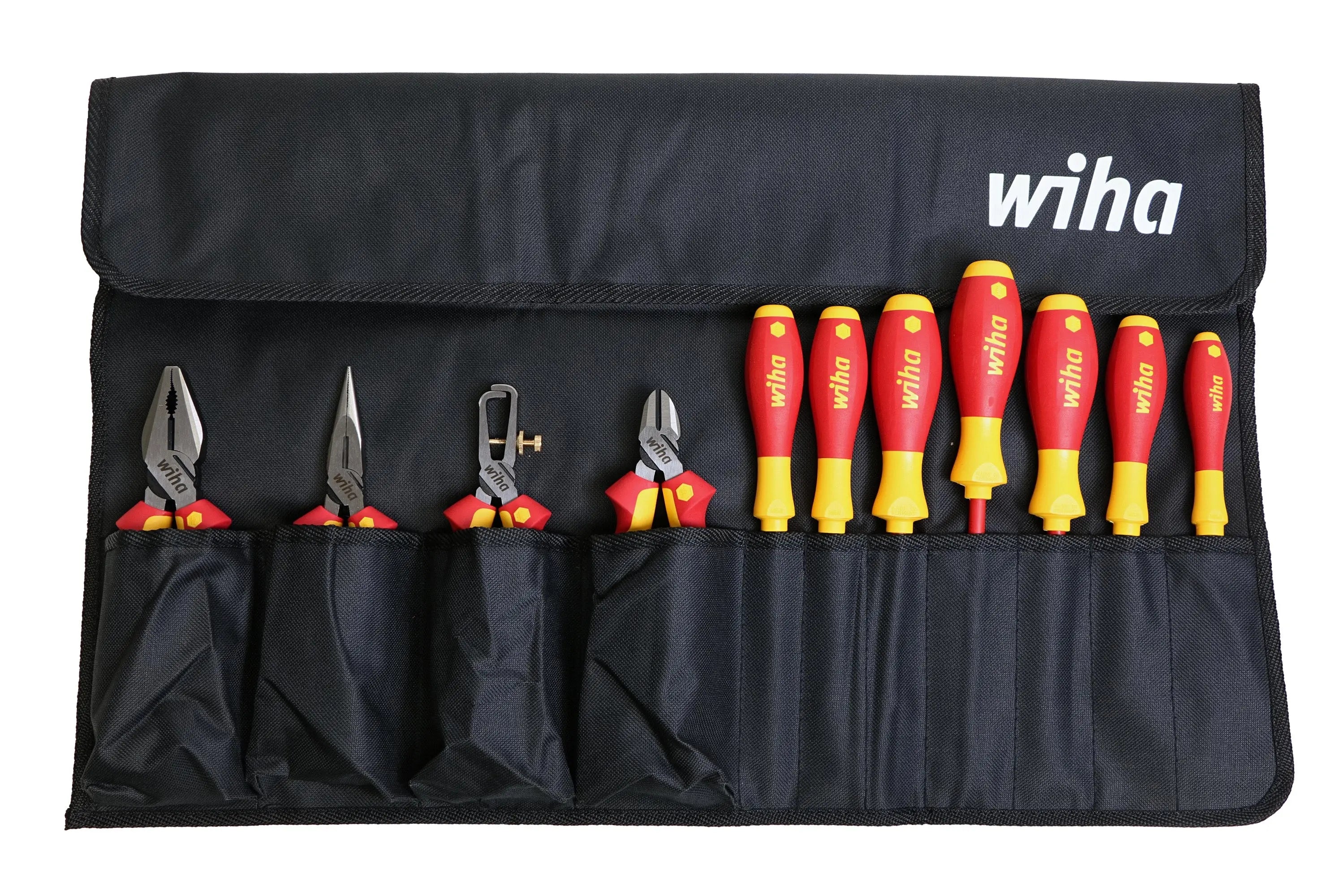 Wiha 32986, Insulated Industrial Pliers/Drivers Set Wiha