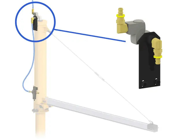 Knight Global 360 deg Rotate Air Fitting Assembly - KG JSA9137 Knight Global