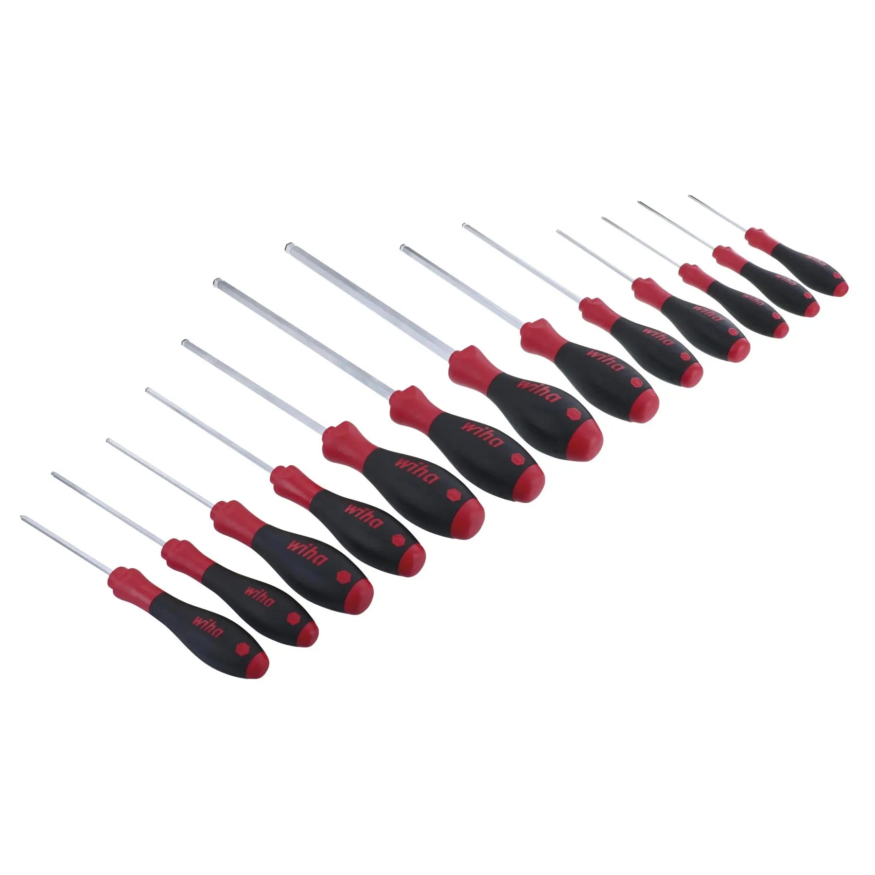 Wiha Set of 13 SoftFinish MagicRing Ball End Screwdriver - WI 36795 Wiha