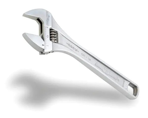 Channellock Chrome Adjustable Wrench, 8 in - CL 808W Adjustable Wrench Channellock