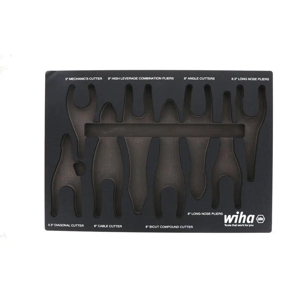 Wiha Empty Foam Tray for 3 Piece Insulated Pliers / Cutter - WI 93045 Wiha