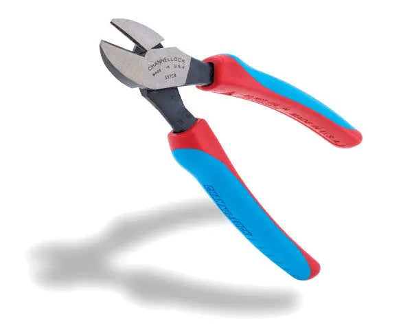 Channellock Code Blue XLT Diagonal Lap Joint Cutting Plier, 7.45 in - CL 337CB Channellock