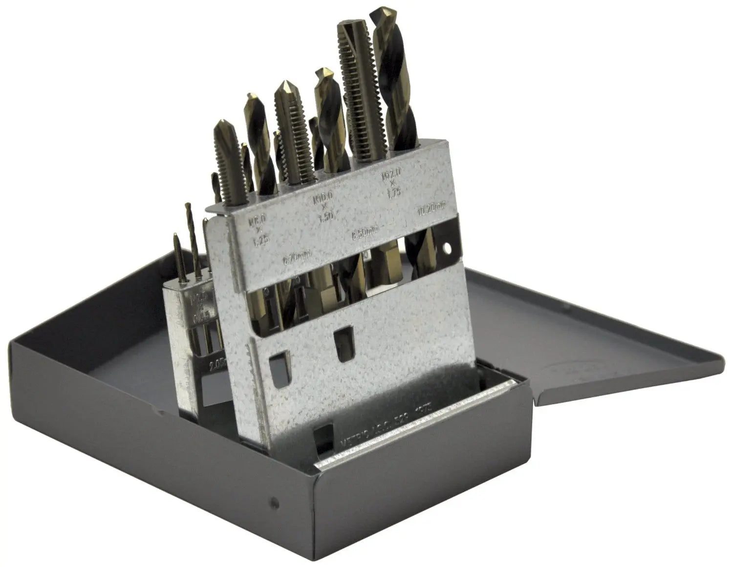 KnKut Set of 18 Metric Tap and Drill Bit - KK18TDM KnKut
