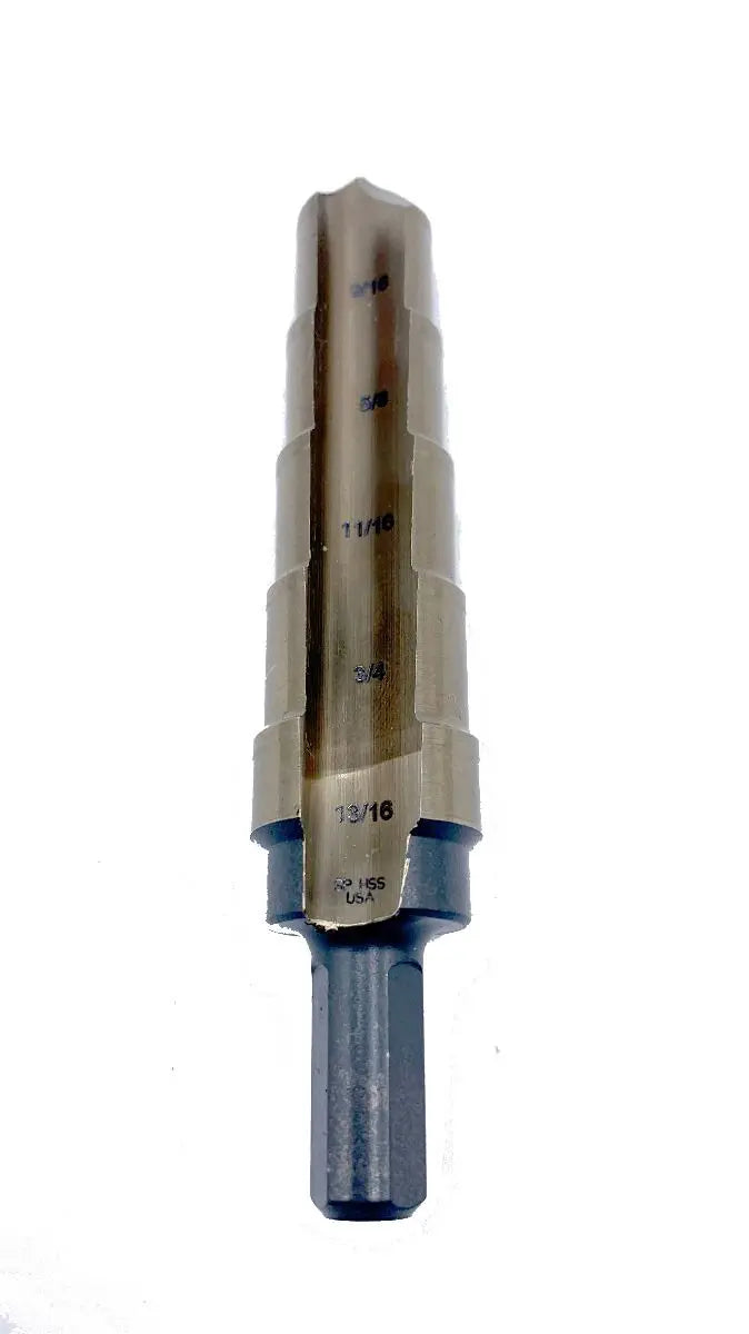 KnKut Hole Expansion Step Reamer, 9/16 in - 13/16 in - KK4SR-9/16-13/16 KnKut