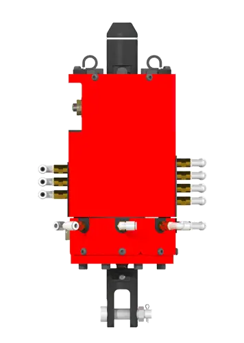 Knight Global Electropneumatic Rotary Unions for Servo Hoists, 400 lbs Capacity, 7 Pneumatic Ports - KG KLCA1058 Rotary Unions for Hoist Knight Global