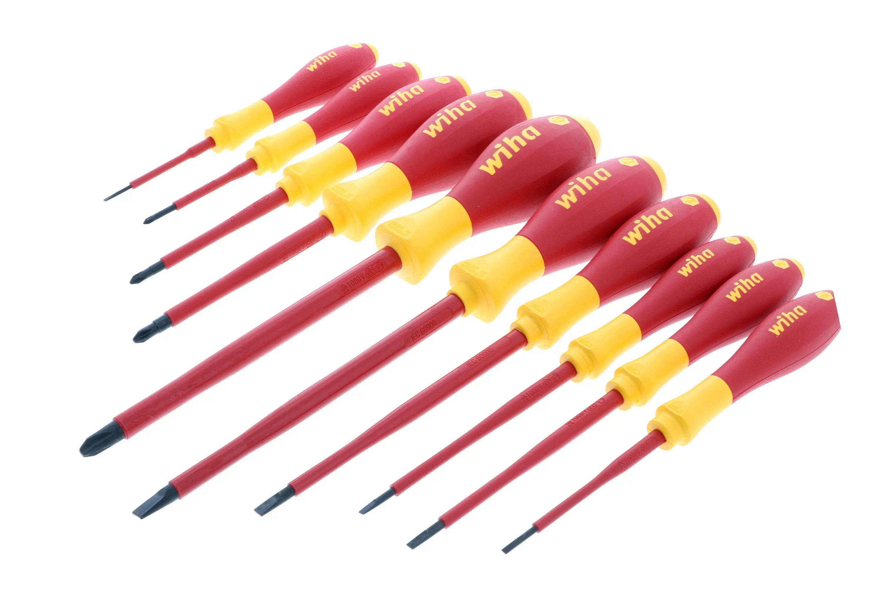 Wiha 32093, Insulated Slotted & Phillips 10 Pc. Set Wiha