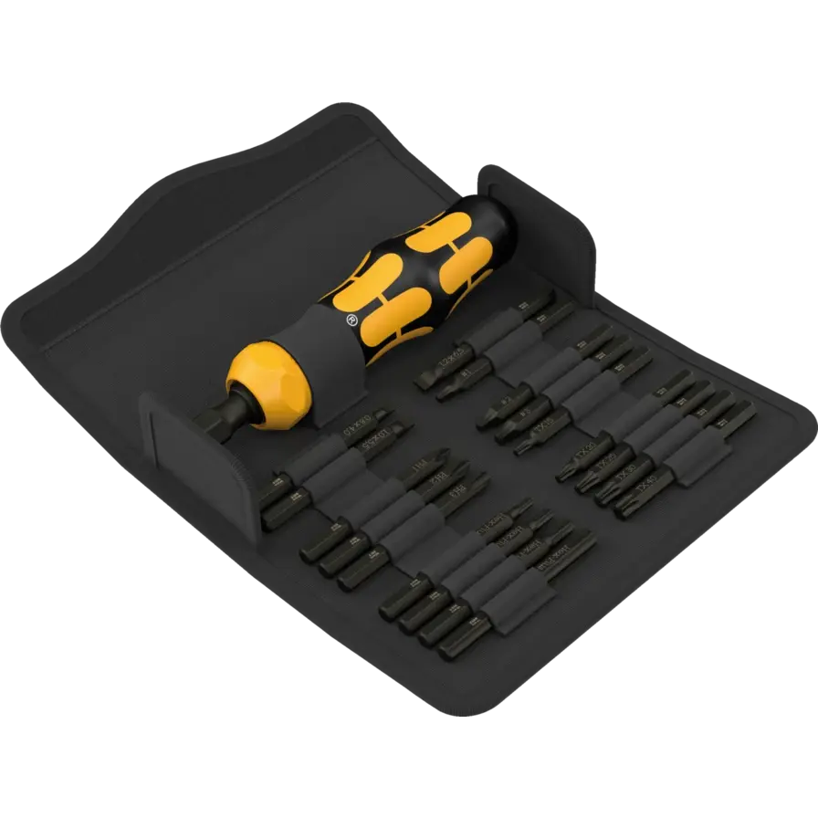 Wera Set of 19 900 Kraftform Kompakt Imperial Screwdriver - WE 05018111001 