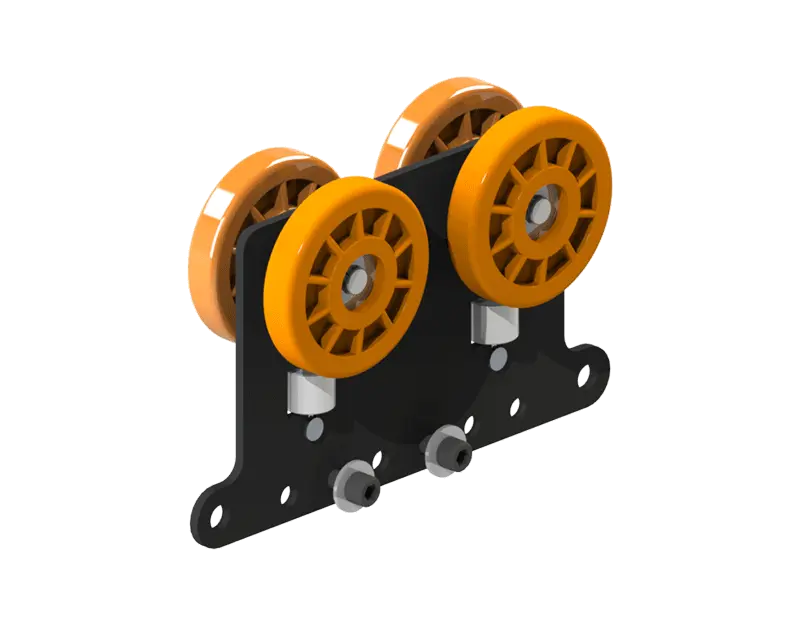 Knight Global Servo Hoist Load Trolley, 2500 lbs Capacity - KG KSAA1050 Hoist Load Trolley Knight Global