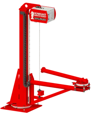 Knight Global Floor Mounted Vertical Servo Arms - KG KSHVAA Knight Global