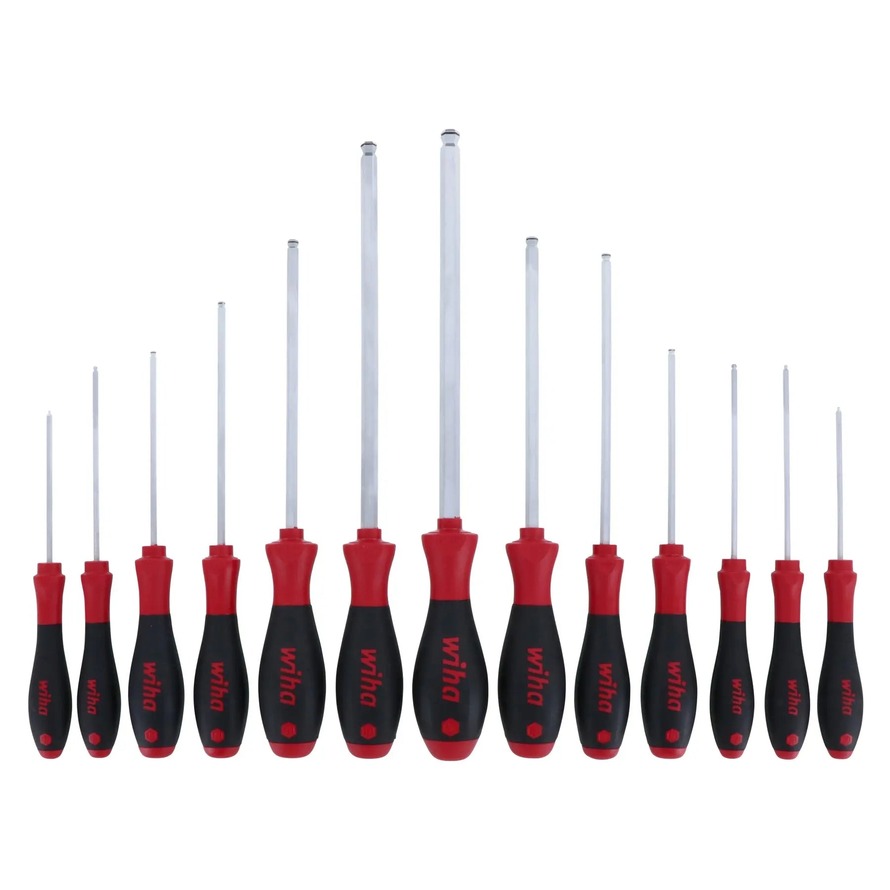 Wiha Set of 13 SoftFinish MagicRing Ball End Screwdriver - WI 36795 Wiha