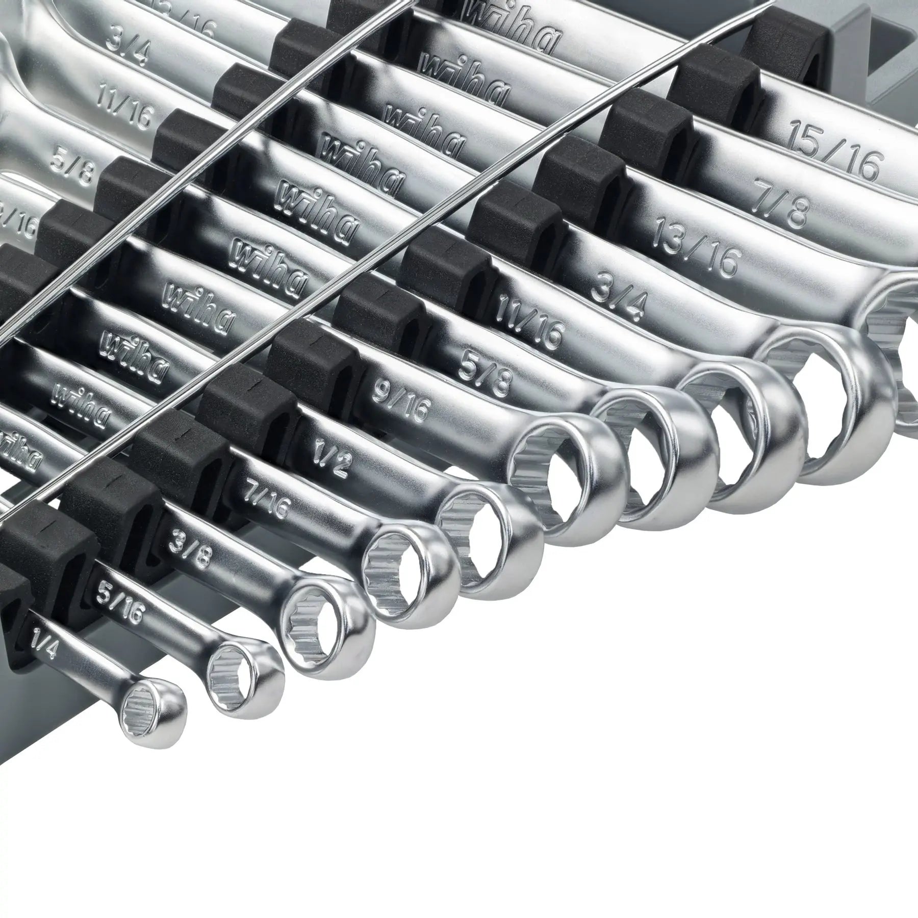 Wiha Set of 24 Metric and SAE Combination Wrench - WI 30481 Wiha