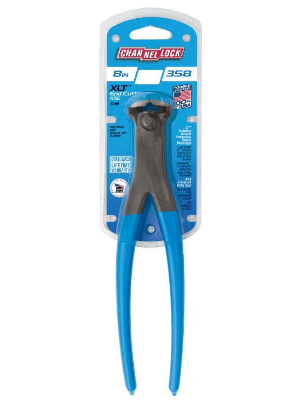 Channellock XLT End Cutting Plier, 8.25 in - CL 358 Channellock