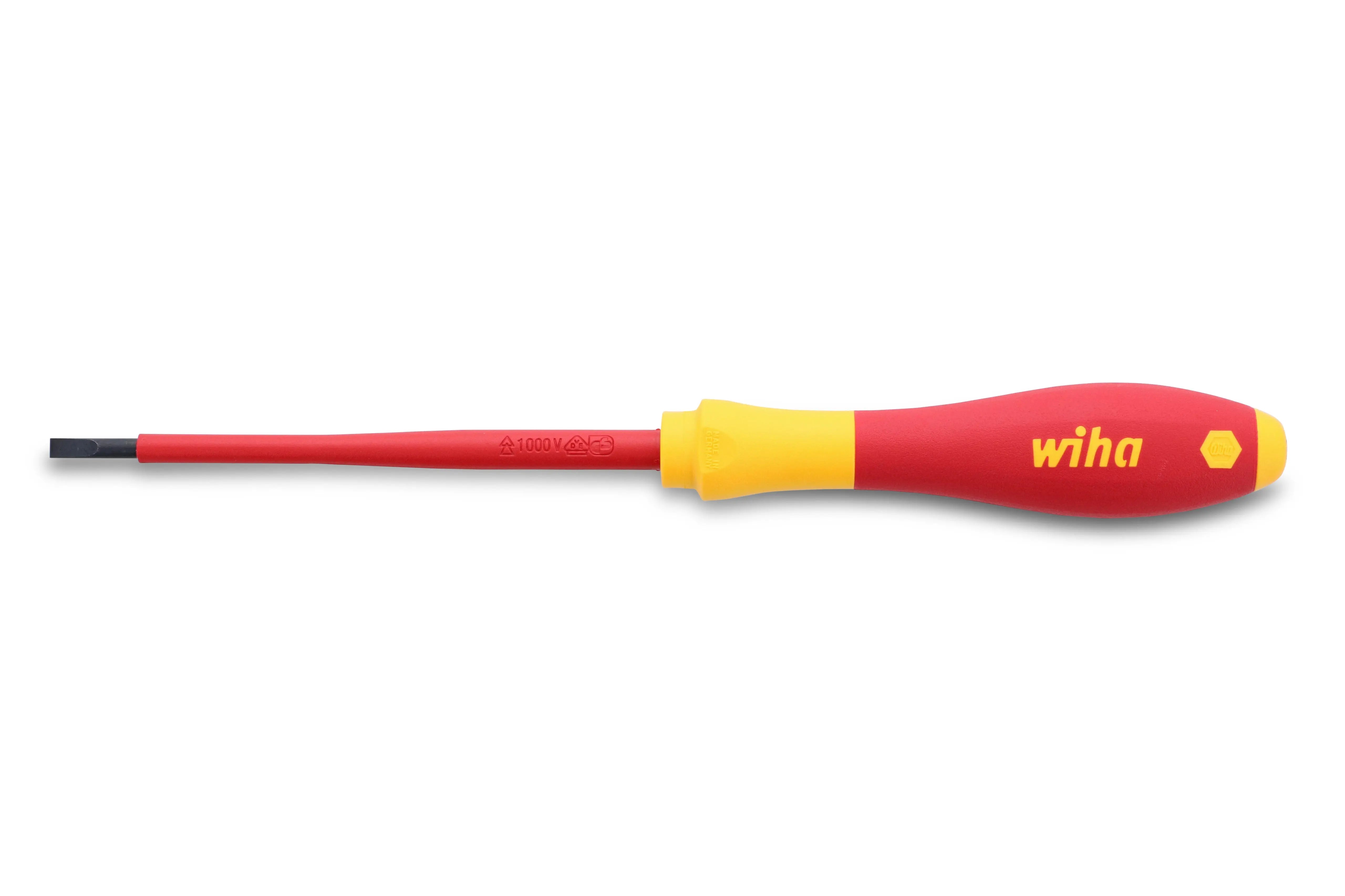 Wiha 32015, Insulated Slotted Screwdriver 3.5mm Wiha