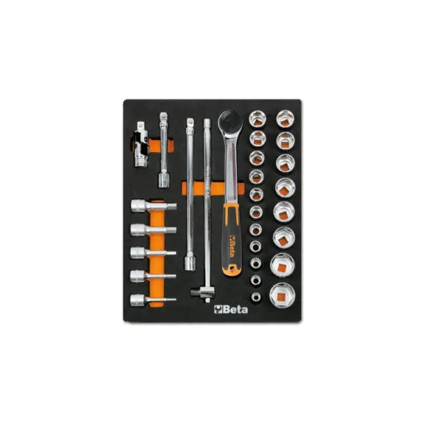 Beta Tools (Article# MV84) M82 Soft Thermoformed Empty Tray - BT 024510084 