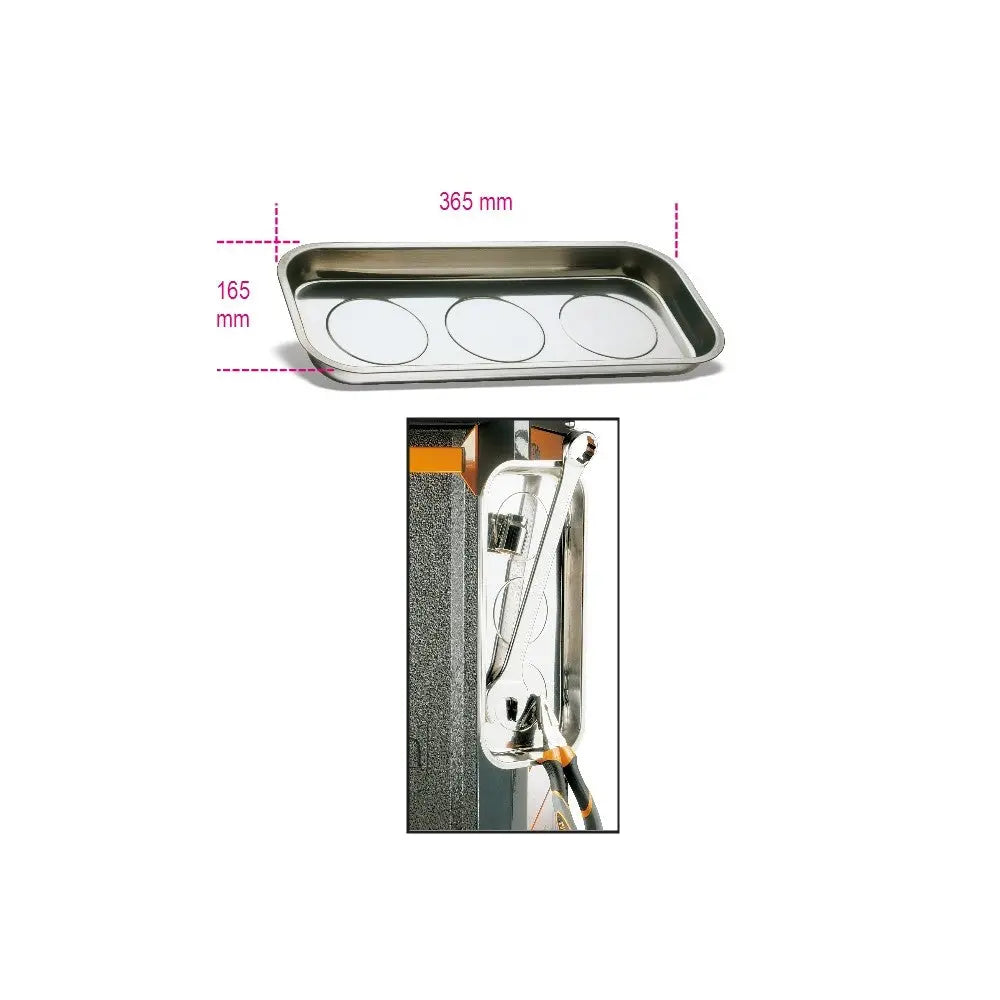 Beta Tools (Article# 1767PMR) Magnetic Tool Holder, Rectangular - BT 17670010 Beta Tools