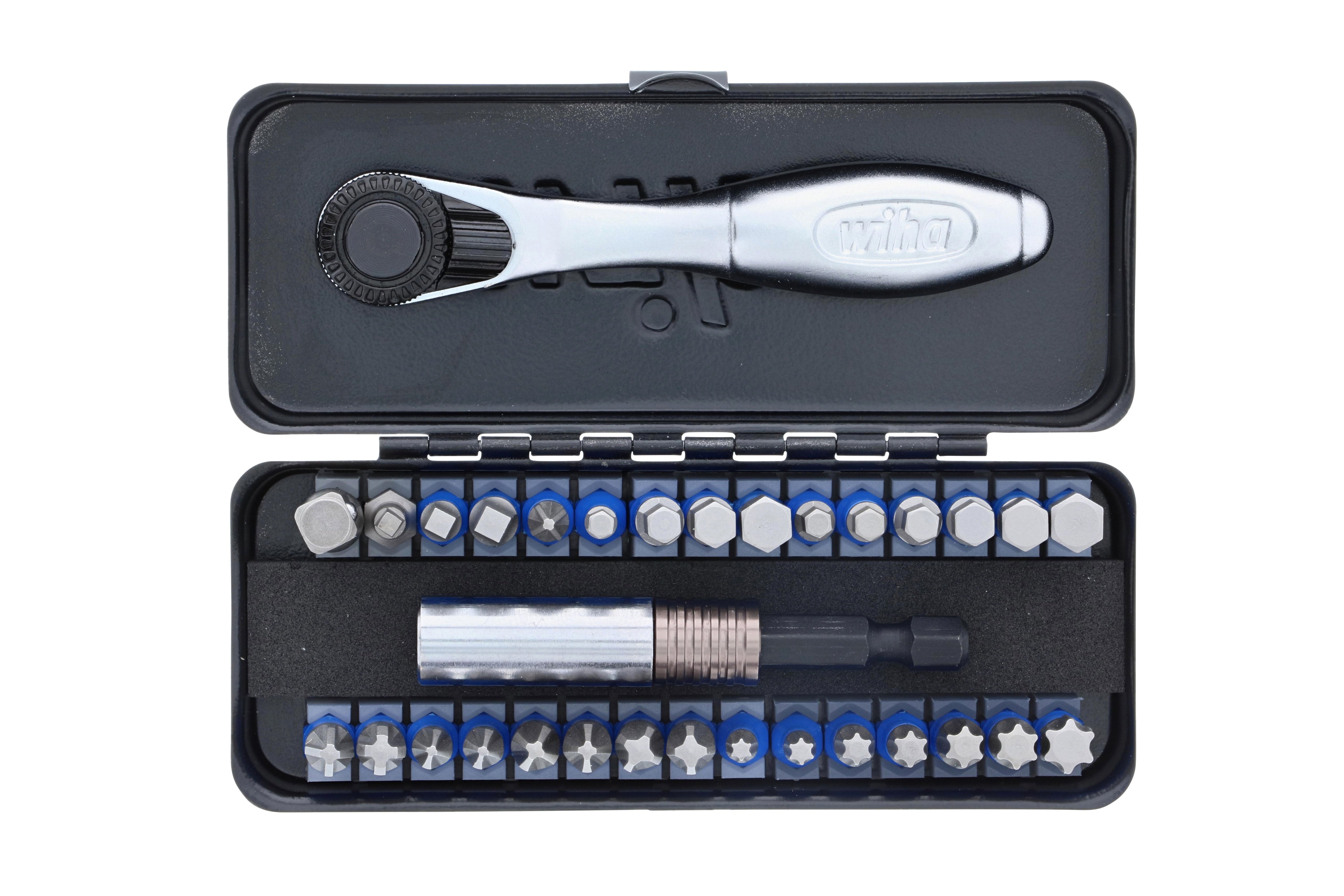 Bit Go Box Wiha 76889, Go Box Impact Bit Set 32 Piece | Palmac Tool Company ...