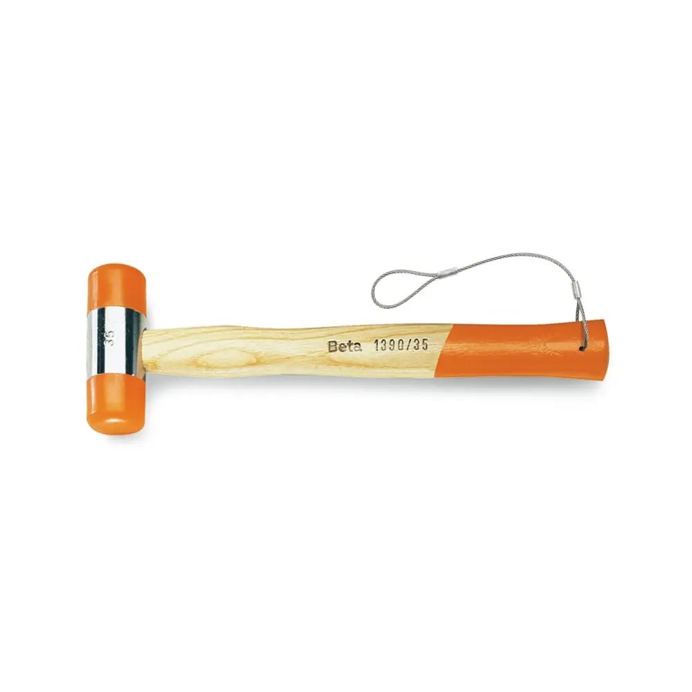 Beta Tools (Article# 1390HS 45) 13 oz Soft Face Hammer with Wooden Handle - BT 13904045 Beta Tools