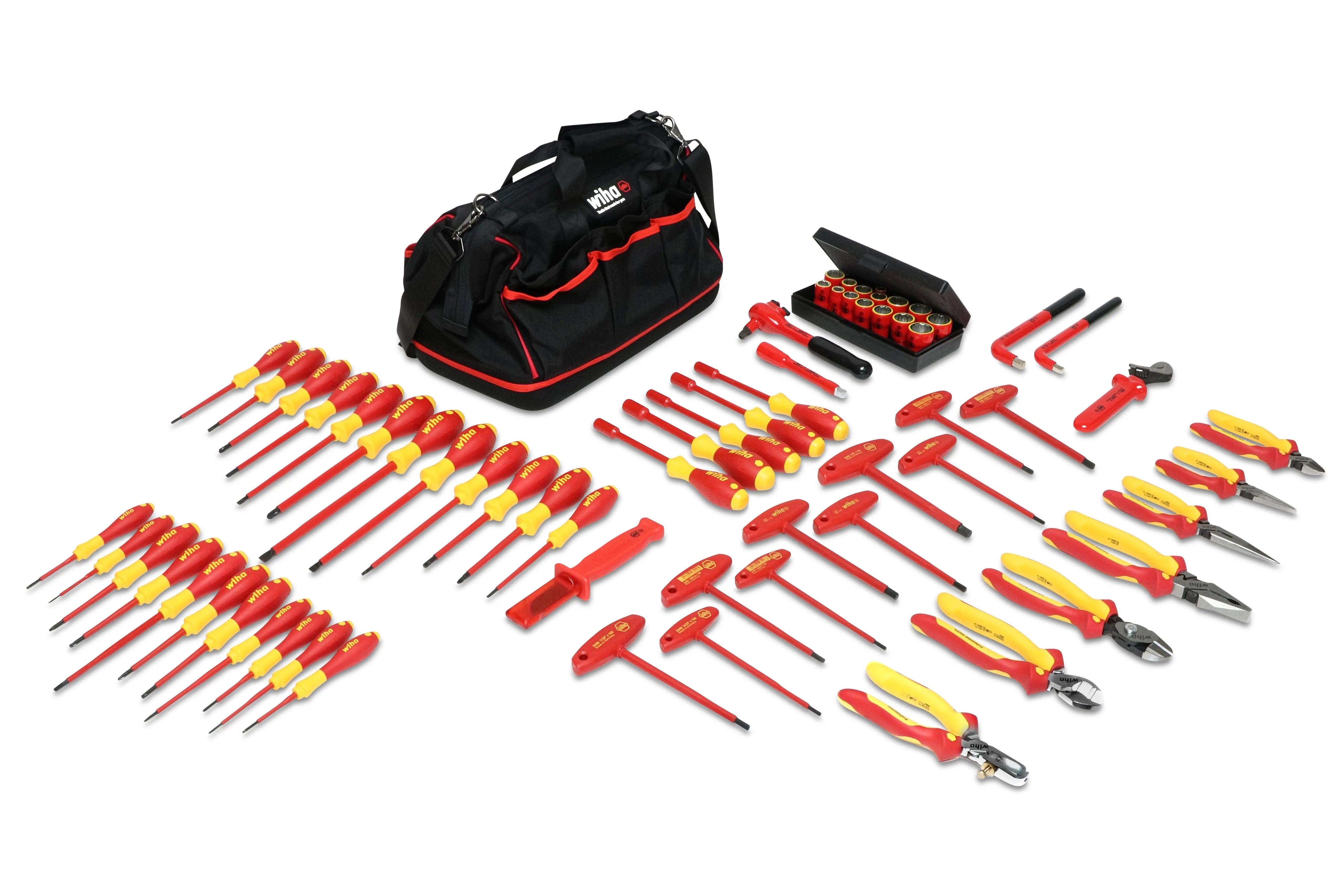 Wiha 32876, Insulated Pliers/Cutters & Drivers Set Wiha