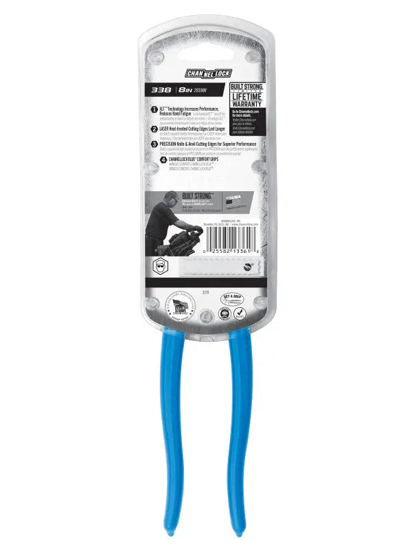 Channellock XLT Diagonal Cutting Plier, 8.29 in - CL 338 Channellock