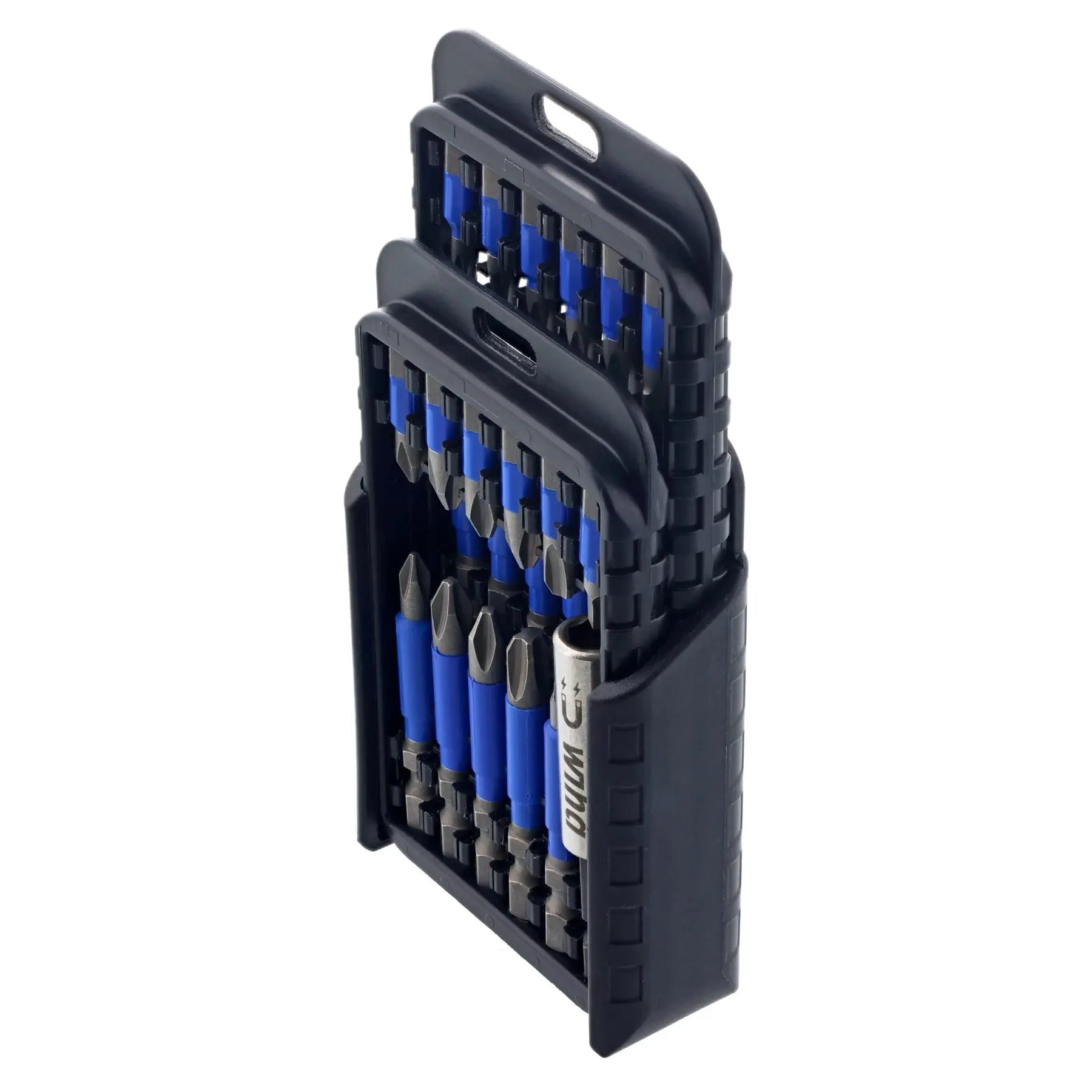 Wiha Set of 24 TerminatorBlue Impact Driver Bits with Belt Clip - WI 70289 Wiha