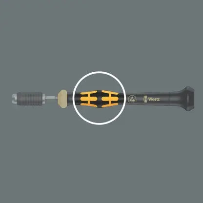 Wera 1460 ESD Kraftform Micro Torque Screwdriver with Quick-Release Chuck - WE 05074800010 