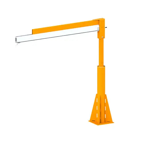 Knight Global Low Profile Jib Cranes, Capacity 865 lbs, 9 ft Rail Under Clearance - KG MJBA2600A09 Knight Global
