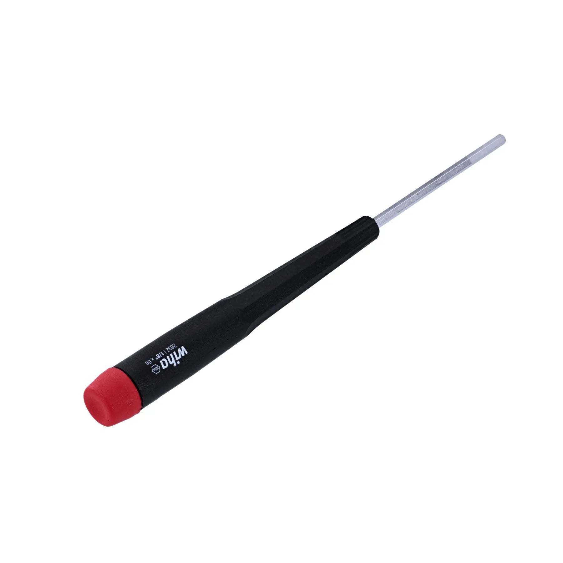 Wiha Precision Hexagon Screwdriver, 1/8 in x 60mm - WI 26335 Wiha