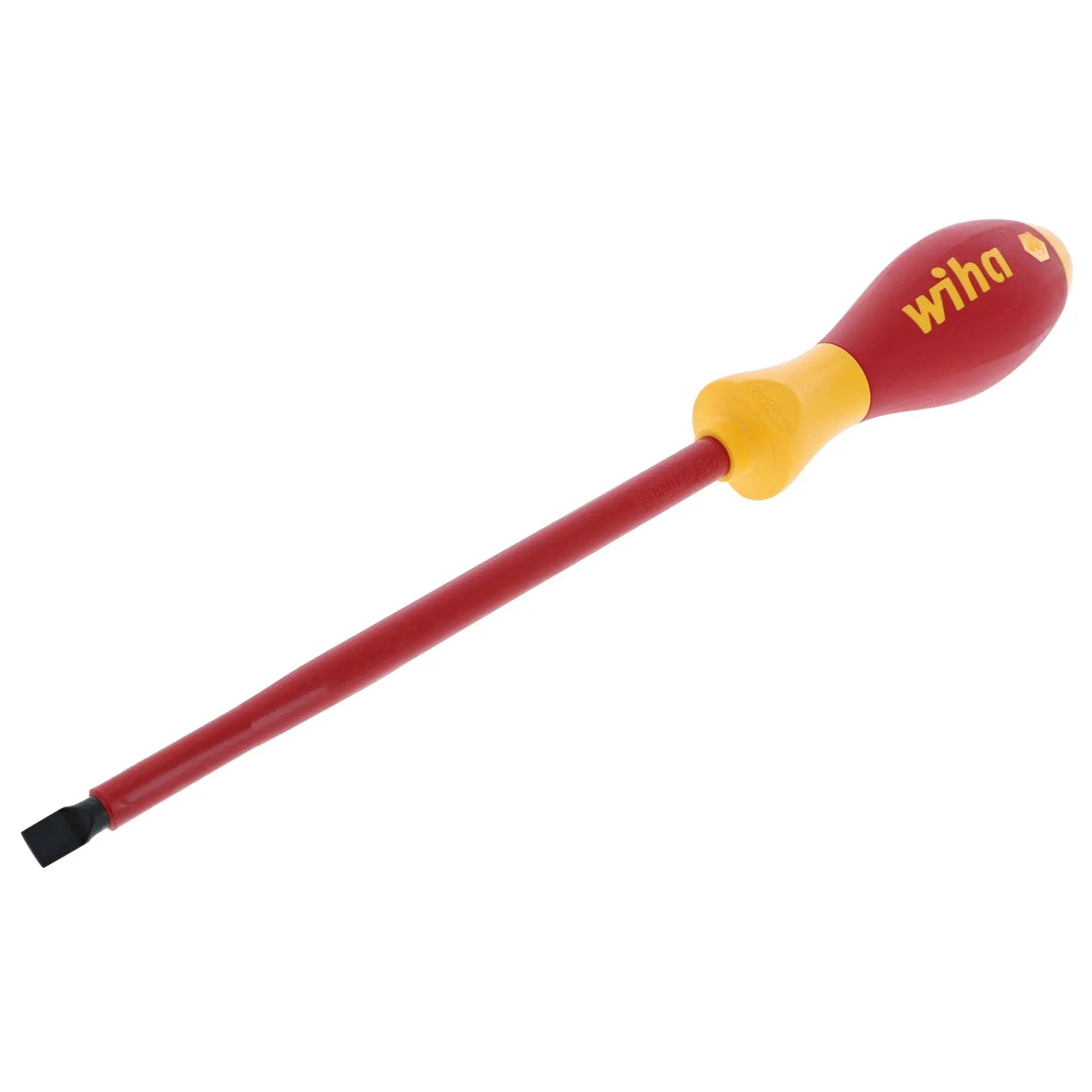 Wiha 32042, Insulated Slotted Screwdriver 8.0mm Wiha