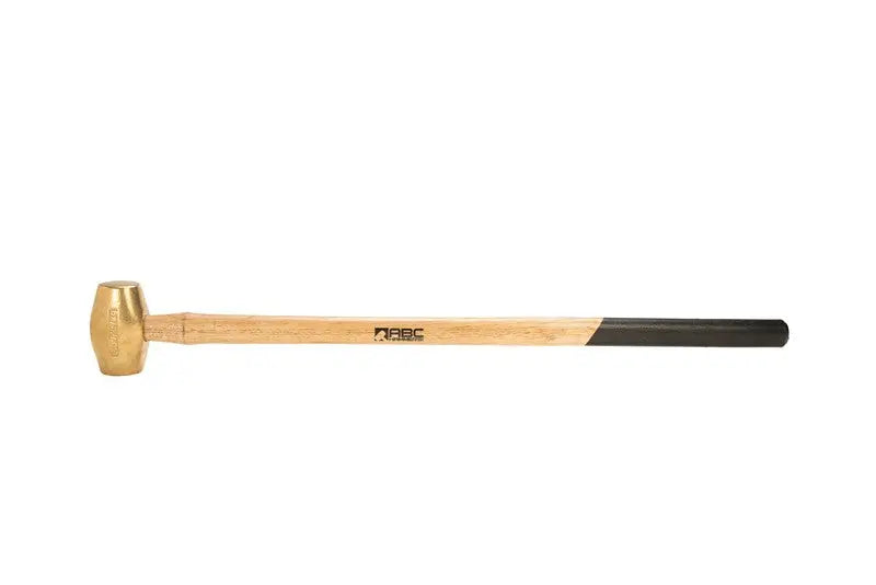 ABC Hammers 6 lbs Brass Hammer with 32 in Wood Handle - ABC ABC6BW ABC Hammers