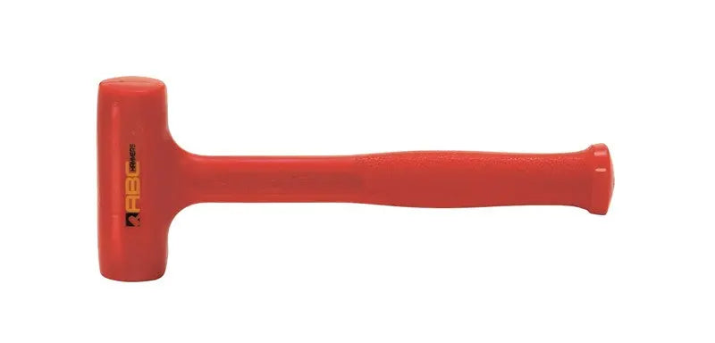 ABC Hammers 18 oz. Polyurethane Dead Blow Hammer, Overall Length 10.50 in - ABC ABCS1DB ABC Hammers