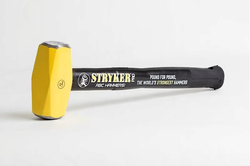 ABC Hammers 4 lbs Hammer Head with 16 in Steel Reinforced Rubber Handle - ABC PRO416S ABC Hammers