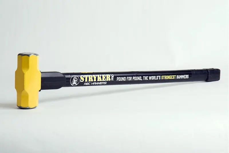 ABC Hammers 8 lbs Hammer Head with 24 in Steel Reinforced Rubber Handle - ABC PRO824S ABC Hammers