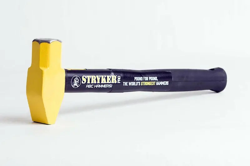 ABC Hammers 2.5 lbs Hammer Head with 16 in Steel Reinforced Rubber Handle - ABC PRO2516CP ABC Hammers