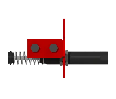 Knight Global End Cap with Shock Diameter 0.88 in for RAD4110 - KG MRAA4462 Knight Global