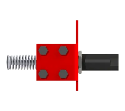 Knight Global End Cap with Shock Diameter 0.88 in for RAD7510 - KG MRAA4805 Knight Global