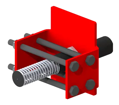 Knight Global End Cap with Shock Diameter 0.88 in for RAD7510 - KG MRAA4805 Knight Global