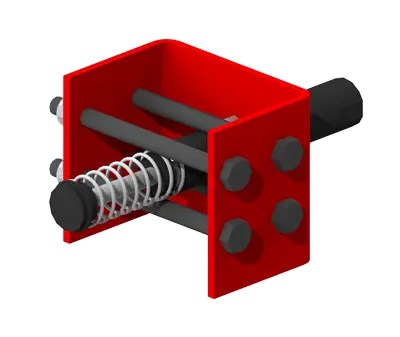 Knight Global End Cap with Shock Diameter 0.88 in for RAD6110 - KG MRAA6105 Knight Global