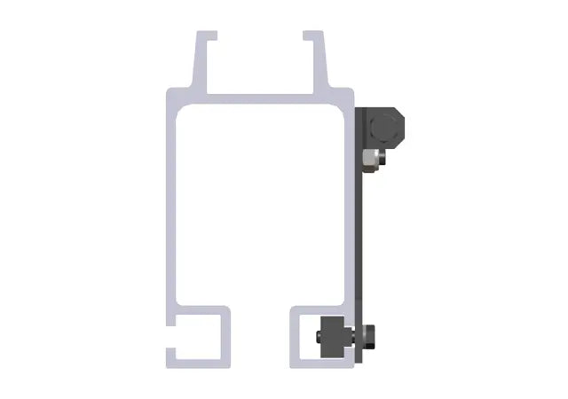 Knight Global Integrated Access Gate for RAD7510 Rail Systems - KG MRAA7560 Knight Global