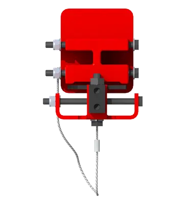 Knight Global Redundant End Cap, Inner MRAA7511 Mid-Rail Stop - KG MRAS7533 Knight Global