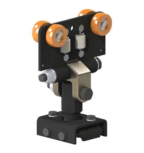 Knight Global Single Bridge Low Profile End Truck, Capacity 1100 lbs - KG MRES4310 Knight Global